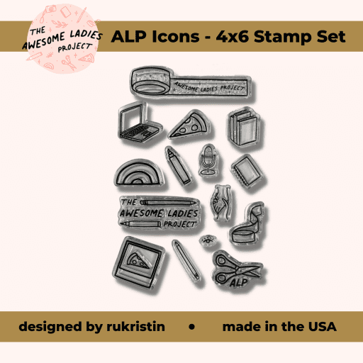 ALP Icons - 4x6 Stamp Set