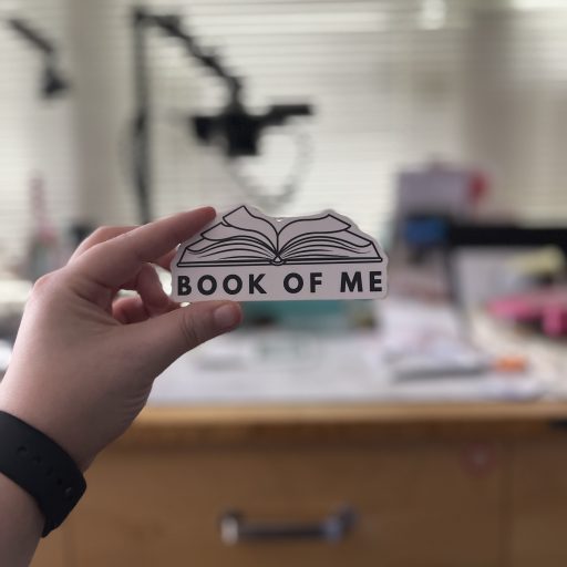 Book of Me Sticker